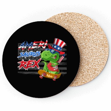 Discover Amerisaurus Rex America Party Independence Day Coasters