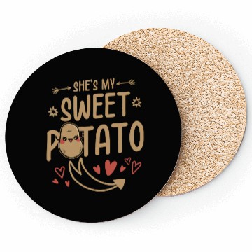 Discover She Is My Sweet Potato Coasters