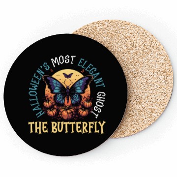 Discover Butterfly Halloween Trick Or Treat Insect Lover Coasters