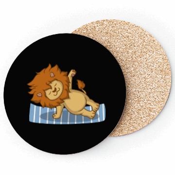 Discover Yoga Lion Coasters