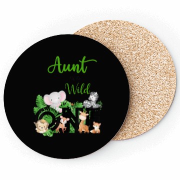Discover Aunt of The Wild One Zoo 39 s Happy Birthday Coasters