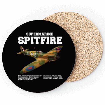 Discover Supermarine Spitfire | WW2 Plane Coasters