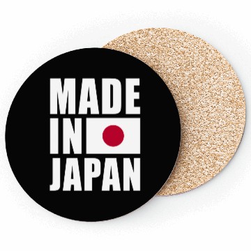 Discover Made In Japan - Japanese Flag Pride Coasters