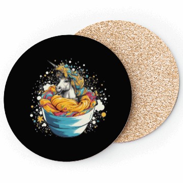 Discover Unicorn Ice Cream Coasters