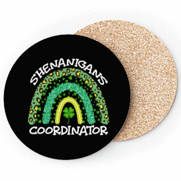Discover Shenanigans Coordinator St Patricks Day Coasters