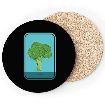 Discover I love broccoli Coasters