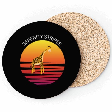 Discover Embrace the Warmth with Sunset Stripes Coasters