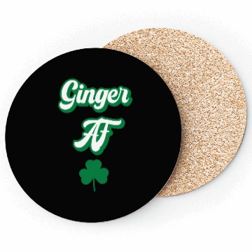 Discover Ginger Af St Patric Day Drinking For Redhead St Coasters