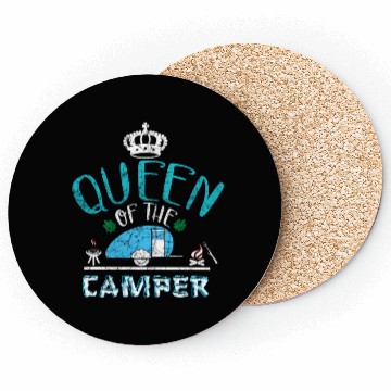 Discover Queen Of The Camper Camg Coasters