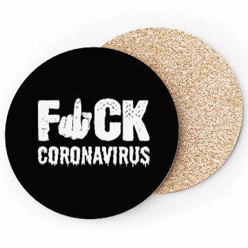 Discover Fuck Coronavirus Doctor Gift Coasters