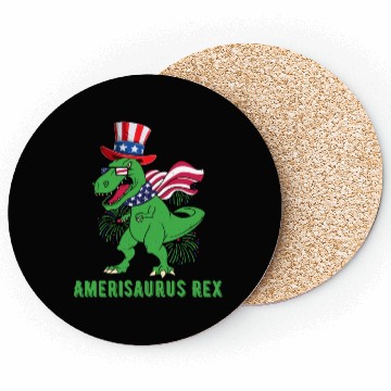 Discover Amerisaurus Rex USA Party Independence Day Coasters