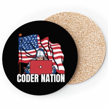 Discover Programmer Coder Us Flag Programming Coding Coasters