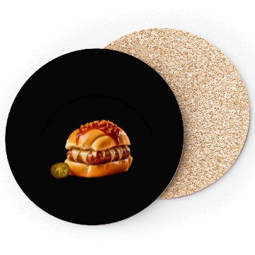 Discover Hotdog bun with churros Coasters design