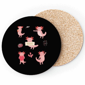 Discover Set Axolot Axolotl Coasters
