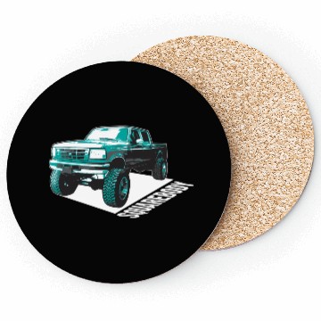 Discover Squarebody Old School Body Car Truck Coasters