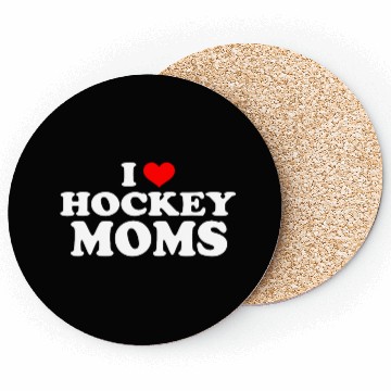 Discover I Love Hockey Coasters
