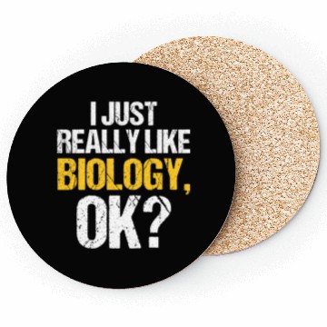 Discover Biology Gift Biologist Coasters