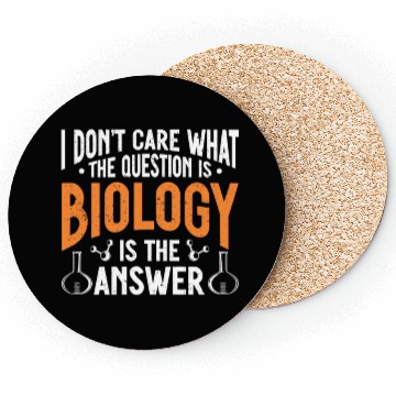 Discover Biology Gift Biologist Coasters