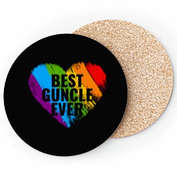 Discover Best Guncle Ever Gay Uncle Gay Coasters