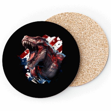 Discover Dinosaur Independence Day2 Coasters