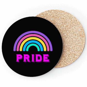 Discover Prideful Rainbow Celebrating Pride Month Coasters