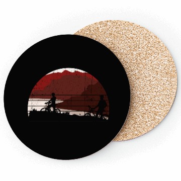 Discover Mountain bike sunset Coasters