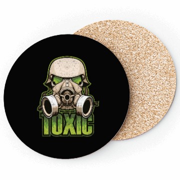 Discover Toxic Green Military And Safety Gas Coasters