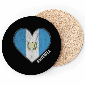 Discover Guatemala Flag Coasters