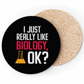 Discover Biology Gift Biologist Coasters