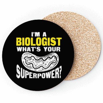 Discover Biology Gift Biologist Coasters