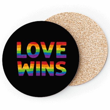 Discover Love Wins Lesbian Gay Pride Lgbt Coasters