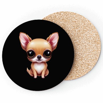 Discover Chihuahua Cuteness Overload Coasters