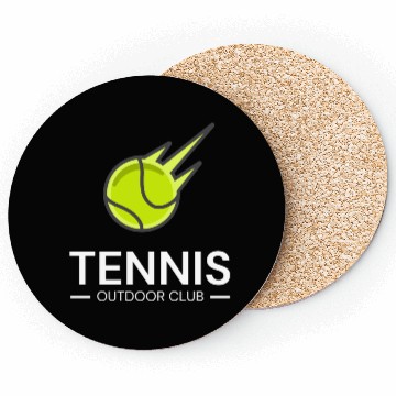 Discover tennis club Coasters