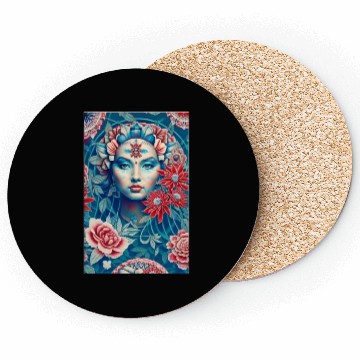 Discover A Flower Among Flowers Coasters