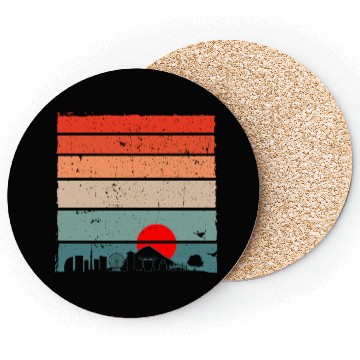 Discover Vintage Tokyo city Coasters