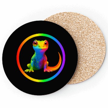 Discover Gay Pride Gecko Coasters