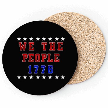 Discover We the people 1776 Independence Day Party USA Coasters