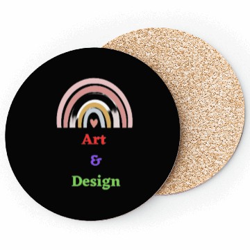 Discover Red Blue Green Art Design Coasters