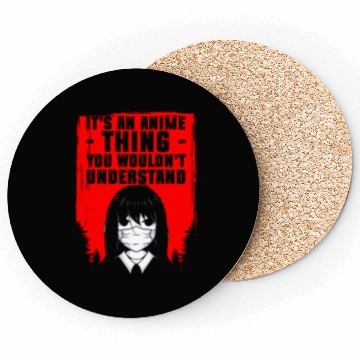 Discover Manga Senpai Anime Coasters
