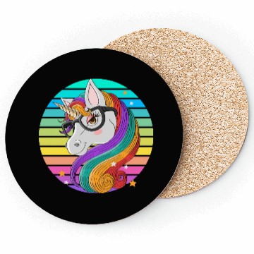 Discover Funny Unicorn Coasters