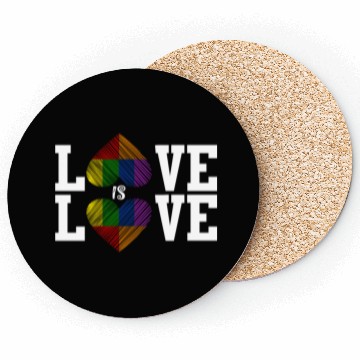 Discover LOVE IS LOVE Coasters