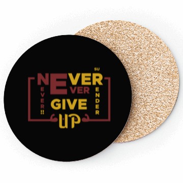 Discover Positive Energy Coasters - Never give up