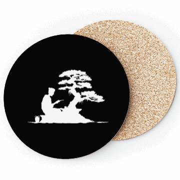 Discover bonsai Japanese Art Coasters