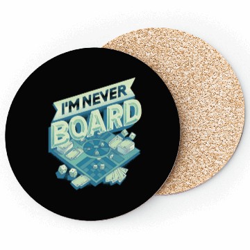 Discover Im Never Board 80s Coasters