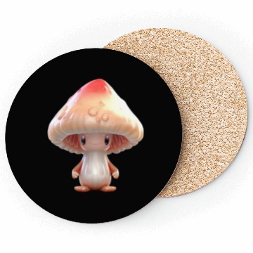 Discover Sugar Sweet Mushroom Inge Coasters