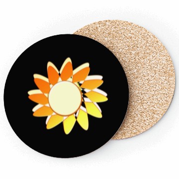 Discover Yellow Flower Coasters