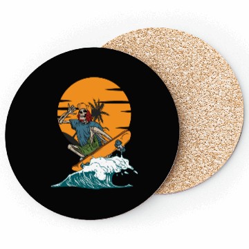 Discover skull skate swim Coasters