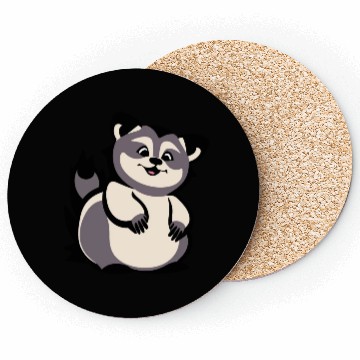 Discover Simply cute raccoon Coasters