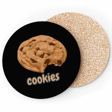 Discover Crunchy cookies cool design Coasters