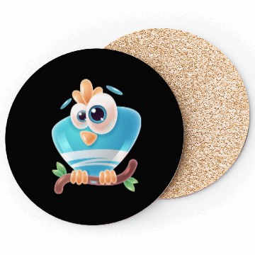 Discover Cute realistic bird Coasters